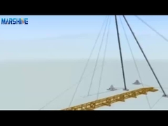 স্টিলের ভিতরে স্থগিত জিন পোল টাওয়ার নির্মাণ এবং নকশা জন্য