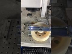 কনভেয়র সরঞ্জাম আগুন/জ্বলন্ত retardant sheave এবং অ্যালুমিনিয়াম pulley সঙ্গে তারের রোলার