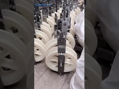 508 মিমি লাইন ফিটিংস ম্যাক নাইলন কন্ডাক্টর পলি স্ট্রিং ব্লক তিন নাইলন চাকার সাথে