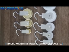 ঝুলন্ত হুক তারের বাইরের বৈদ্যুতিক তারের গাইড পলি সোজা লাইন তারের রোলার 2.5 