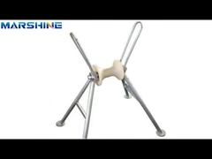 ইলেকট্রিক পাওয়ার ক্যাবল স্থাপনের জন্য উচ্চ ইস্পাত পাইপ তারের গ্রাউন্ড রোলার