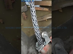 অ্যালুমিনিয়াম টার্মিনাল সহ পুরুষ 2 পিন অস্থায়ী জয়েন্ট সংযোগকারী তারের জাল মোজা